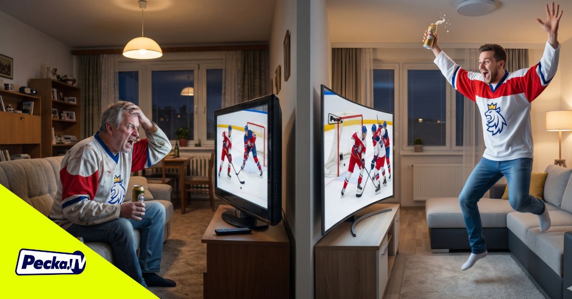 Góly dřív než u souseda! Sleduj MS v hokeji na superrychlém ČT Sport LIVE+