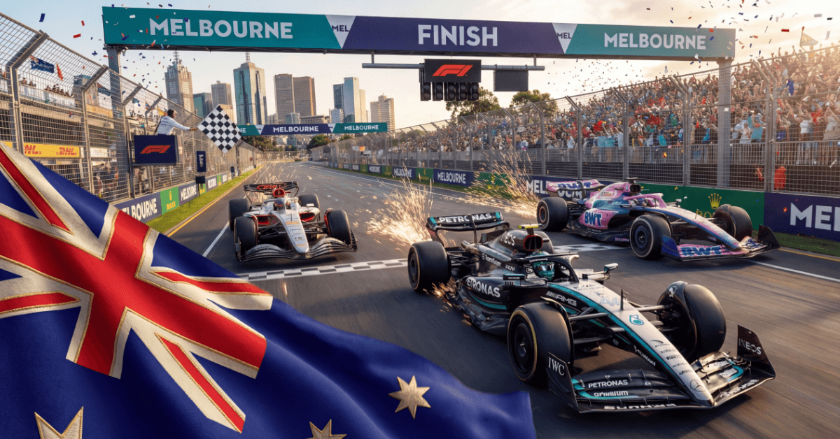 Nová éra F1® je tady! Mercedes v Melbourne totálně dominoval, domácí hrdina Piastri prožil noční můru