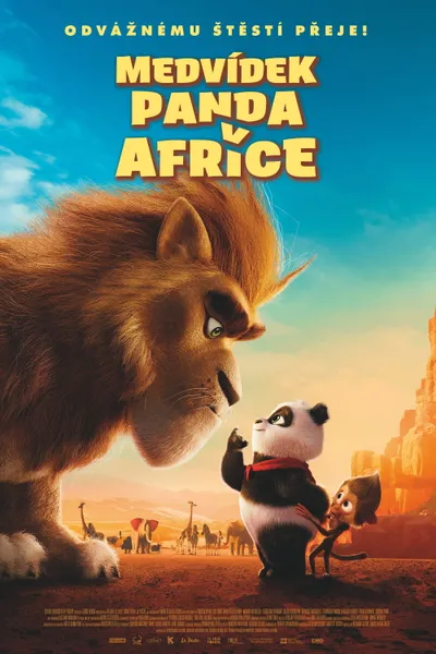 Medvedík panda v Afrike