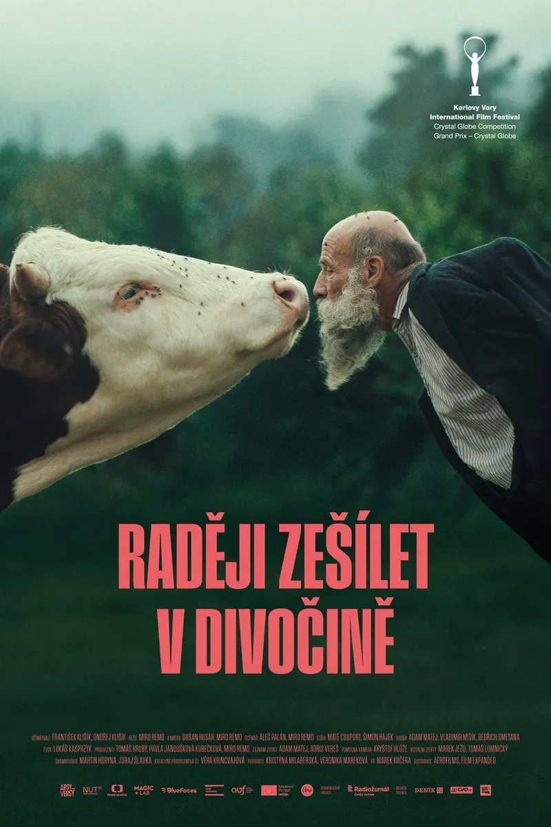Raději zešílet v divočine – plakát