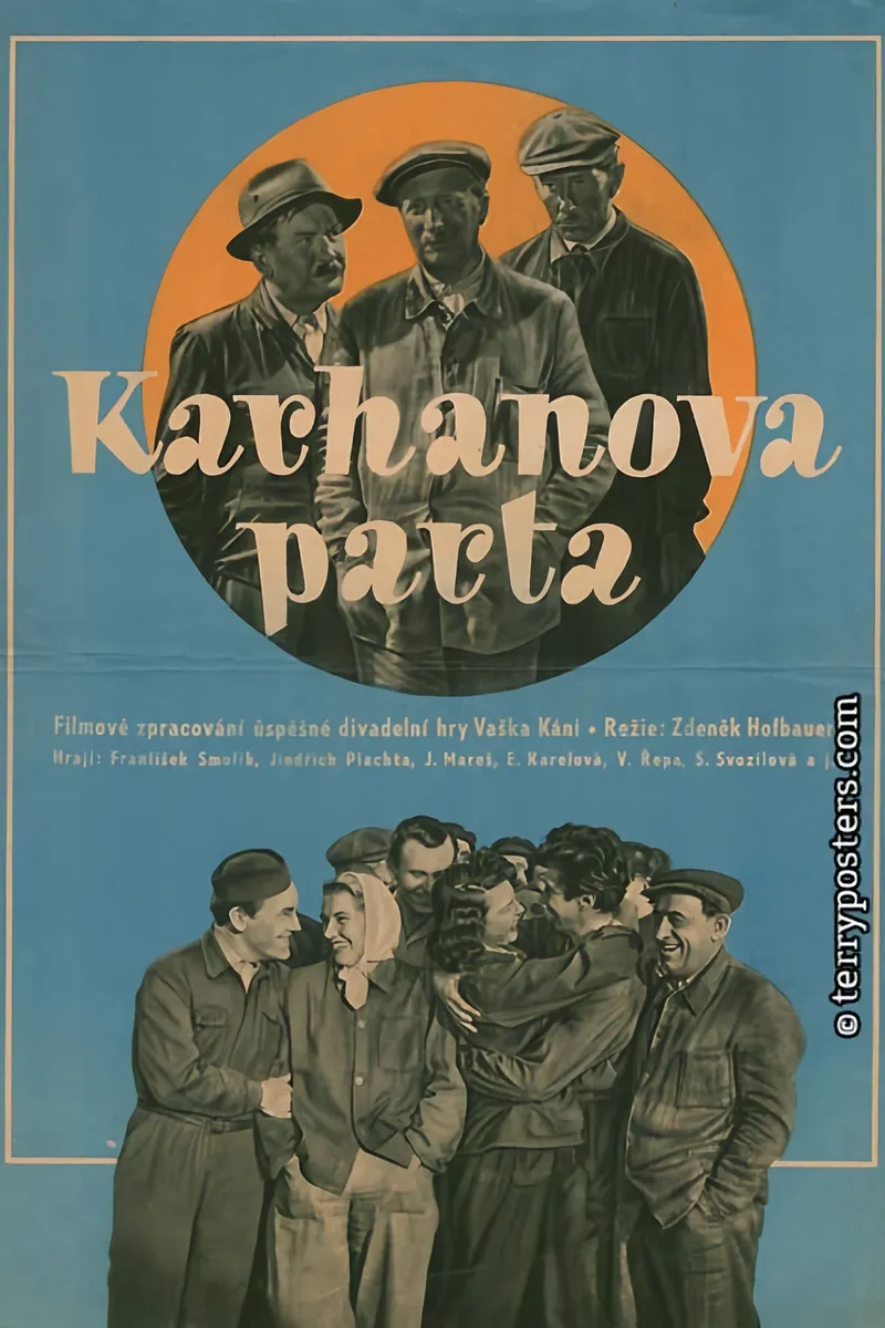Karhanova parta – plakát