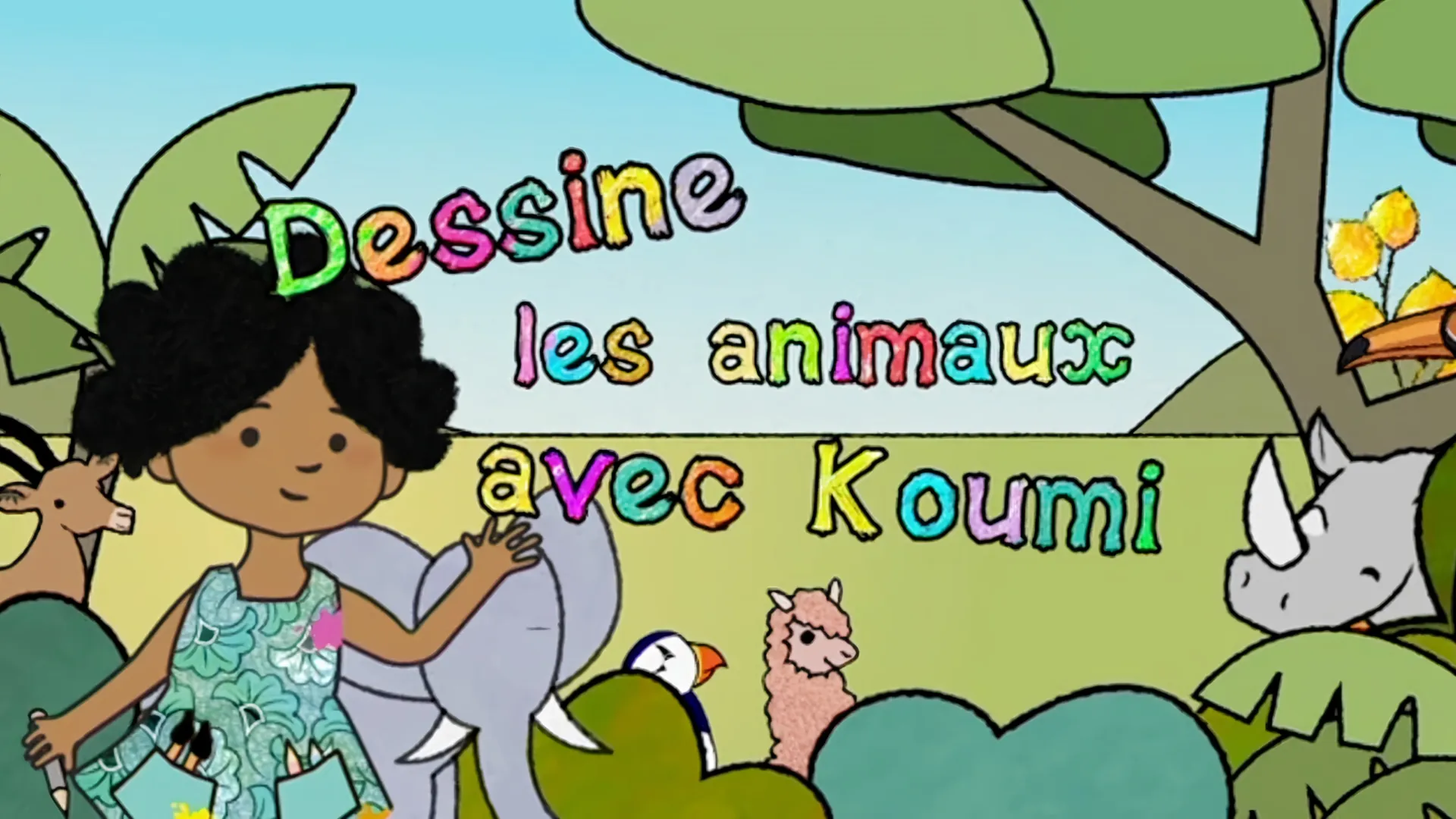 Dessine les animaux avec Koumi