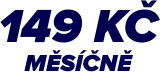 149 Kč měsíčně